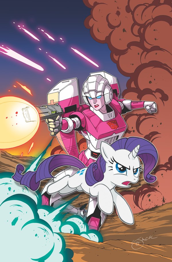 Two Beloved Hasbro Brands Unite In MY LITTLE PONY  TRANSFORMERS Comic Book  (2 of 4)